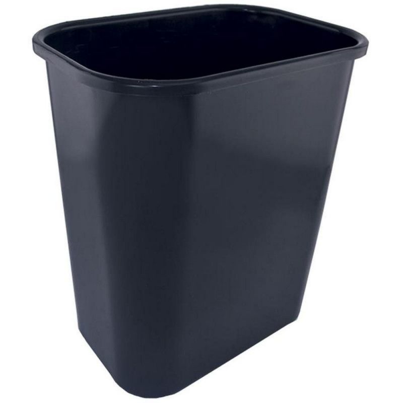 CESTO LIXO 12,5L PRETO 2403.P DELLO - REF. 2403.P - 1 UNIDADE