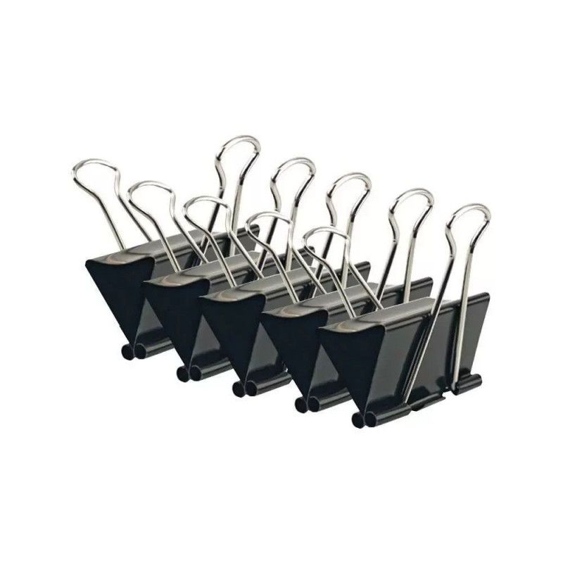 PRENDEDOR PAPEL 25MM BRW - REF. BD2548 - CAIXA COM 48 UNIDADES