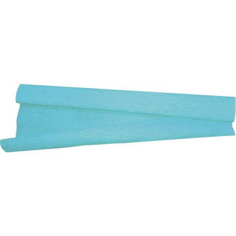 PAPEL CREPON 48X2M AZUL CLARO - REF. 54 - CAIXA COM 10 UNIDADES