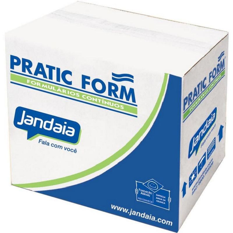 FORMULARIO CONTINUO 1 VIA RAZAO 6000 JOGOS PRATIC FORM - REF. 17607 - 1 UNIDADE