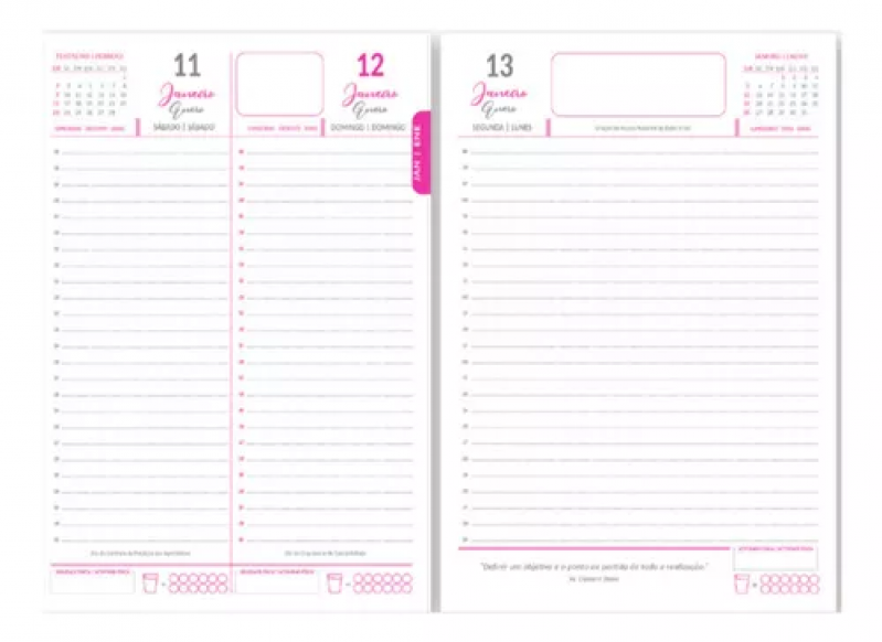 AGENDA COSTURADA SUCCESS UP SAO DOMINGOS 2026 ANIMATIVA - REF. 9583 - PACOTE COM 2 UNIDADES
