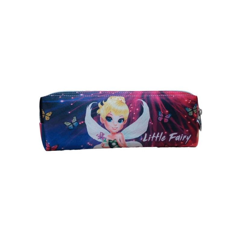 ESTOJO RETANGULAR LITTLE FAIRY SCHOOL FASHION - REF. 219 - 1 UNIDADE