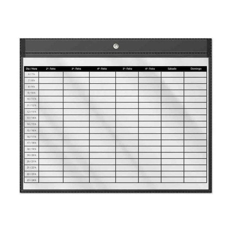 PORTA HORARIO TRABALHO 320X225MM  - REF. 61804 - 1 UNIDADE