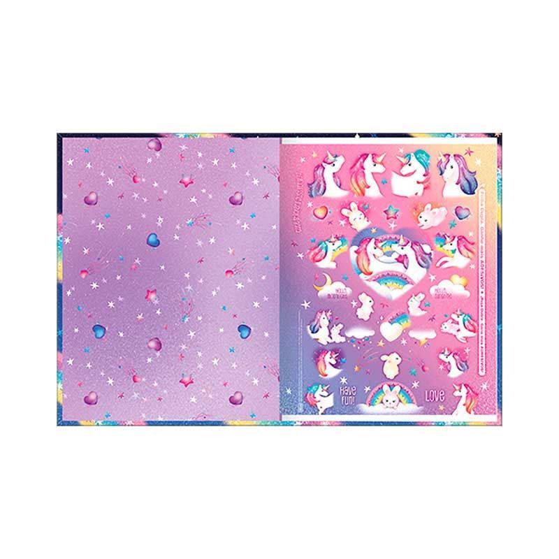 CADERNO BROCHURAO CAPA DURA 80 FOLHAS BLINK TILIBRA - REF. 29183 - PACOTE COM 5 UNIDADES