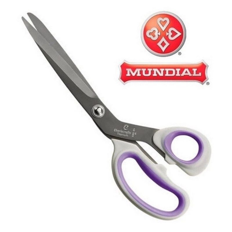 TESOURA 24CM COSTURA TITANIUM MUNDIAL - REF. 590-9 - 1 UNIDADE