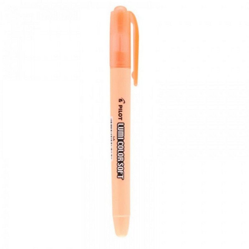 PINCEL MARCA TEXTO LUMI COLOR LARANJA PASTEL - CAIXA COM 12 UNIDADES