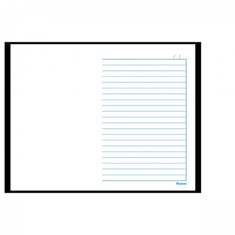 CADERNO MEIA PAUTA CAPA DURA 96 FOLHAS CLASS FORONI - REF. 6362 - CAIXA COM 5 UNIDADES