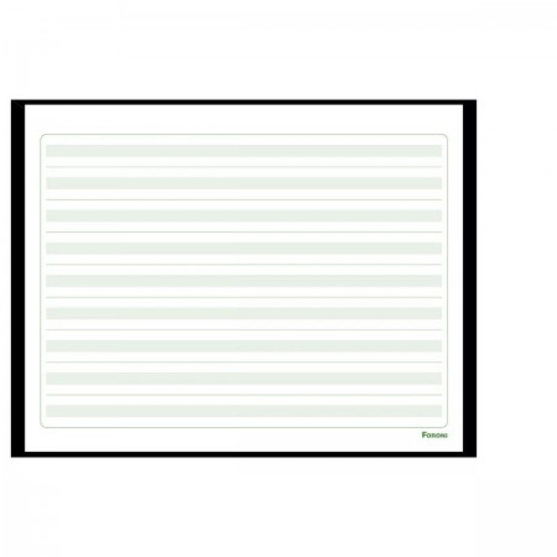 CADERNO PAUTA VERDE CAPA DURA 96 FOLHAS CLASS FORONI - REF. 6363 - CAIXA COM 5 UNIDADES