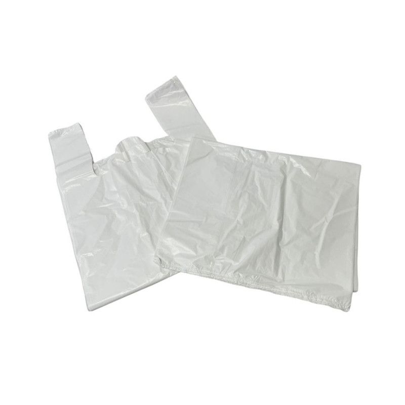 SACOLA PLASTICA RECICLAVEL 60X80 BRANCO COM 3KG - 1 PACOTE