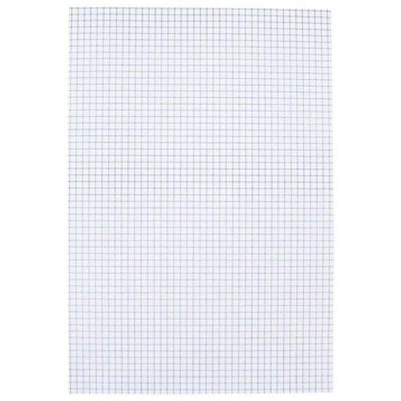 PAPEL ALMACO QUADRICULADO 5X5MM 200 FOLHAS - REF. 1728 - CAIXA COM 200 UNIDADES