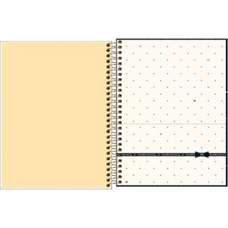 CADERNO 1 MATERIA CAPA DURA 80 FOLHAS COLEGE WEST VILLAGE - REF. 22959 - PACOTE COM 4 UNIDADES