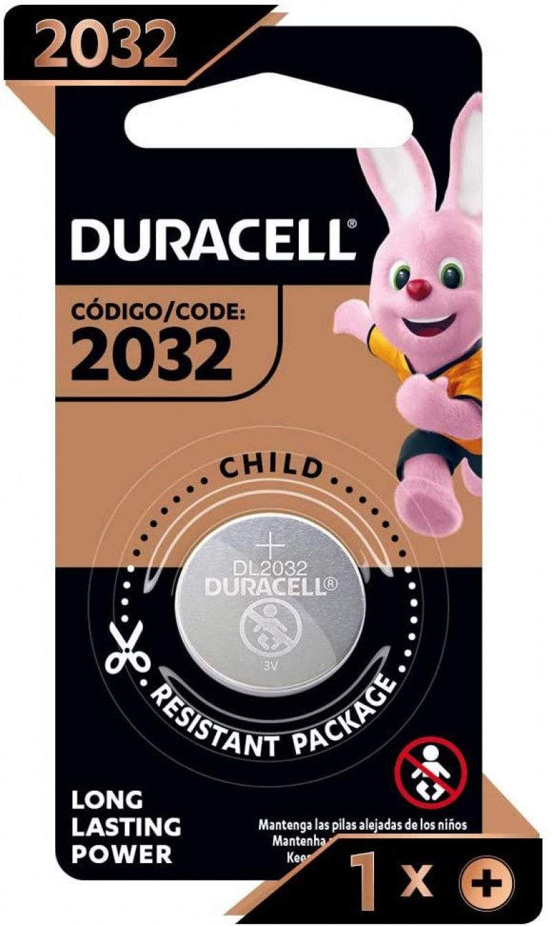 BATERIA CR2032 LITIO DURACELL - REF. 2032  - 1 UNIDADE