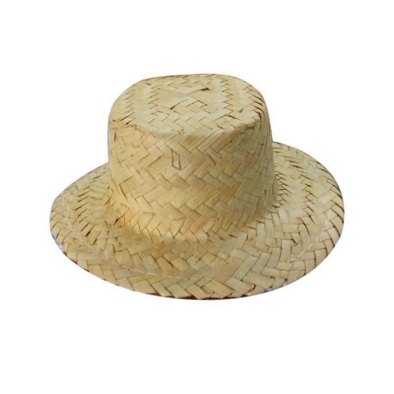 CHAPEU DE PALHA BONECA SAMIA - REF. 721 - 1 UNIDADE