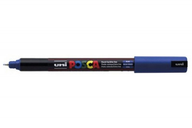 CANETA 0.7MM UNI POSCA PC-1MR AZUL - REF. PC-1MR - 1 UNIDADE