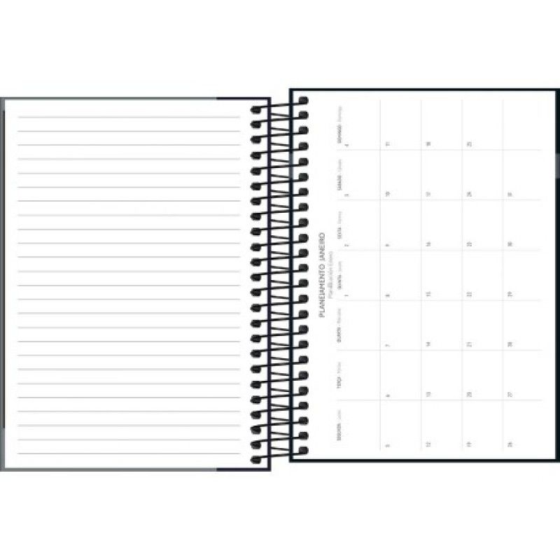 AGENDA ESPIRAL MAIS MASCULINO M4 TILIBRA 2026 - REF. 291072 - PACOTE COM 4 UNIDADES