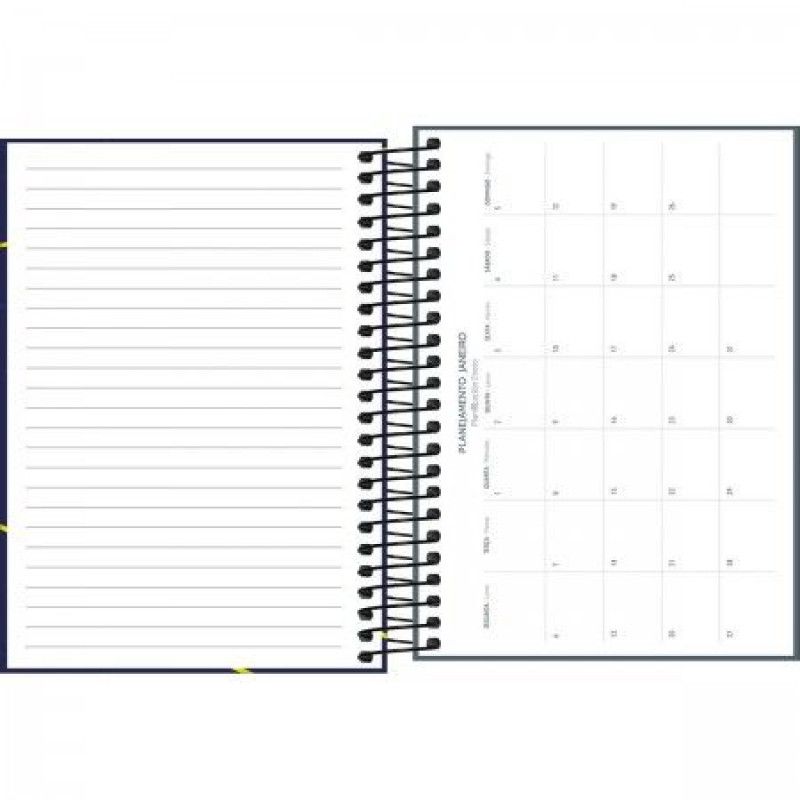 AGENDA ESPIRAL MAIS MASCULINO M4 TILIBRA 2025 - REF. 291072 - PACOTE COM 4 UNIDADES 