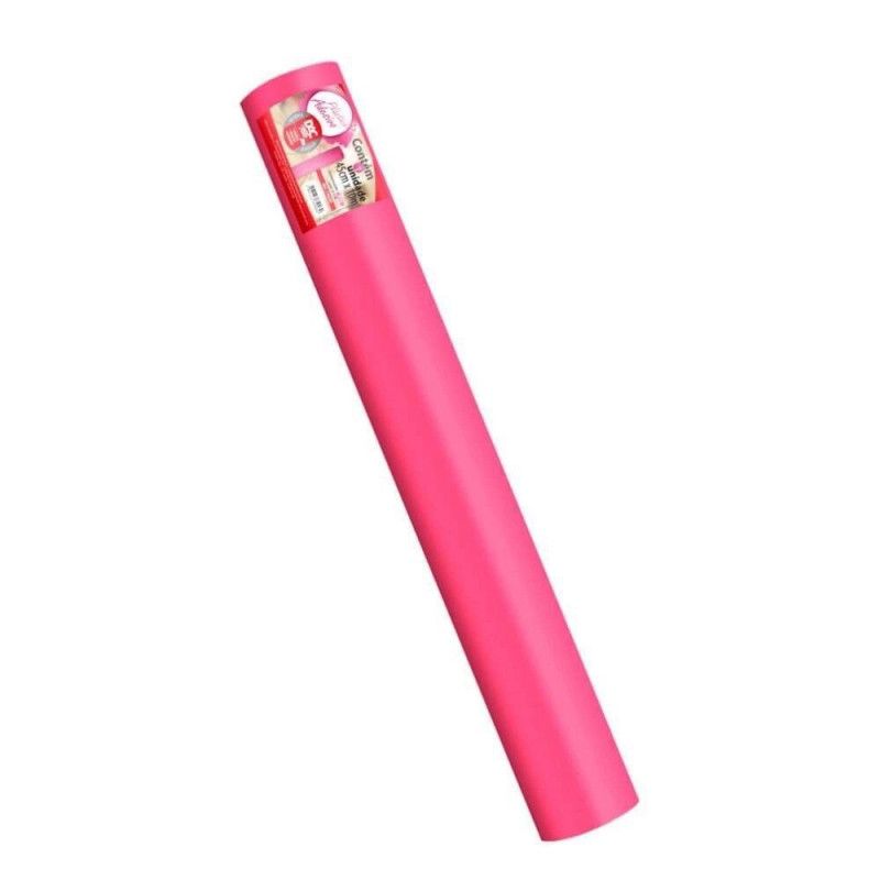 ADESIVO 45X10M PVC FOSCO ROSA DAC - REF. 1702RS - 1 UNIDADE