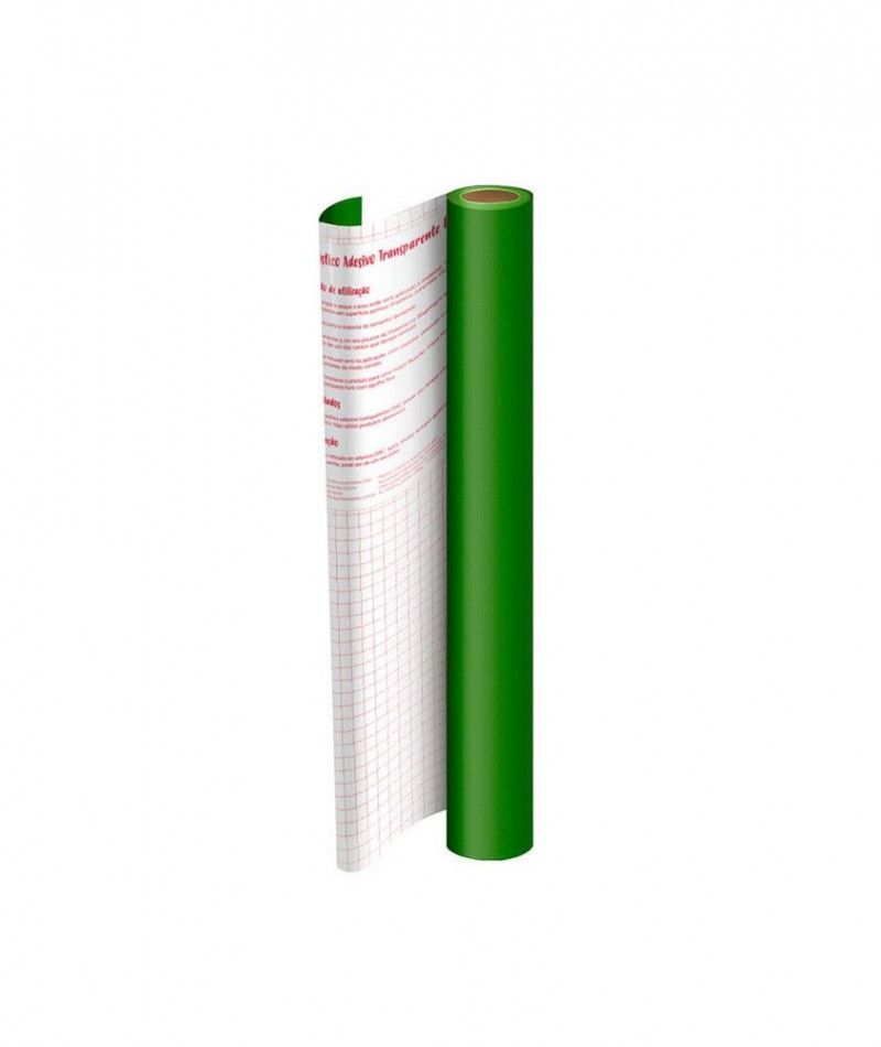 ADESIVO 45X10M PVC FOSCO VERDE DAC - REF. 1702VD - 1 UNIDADE