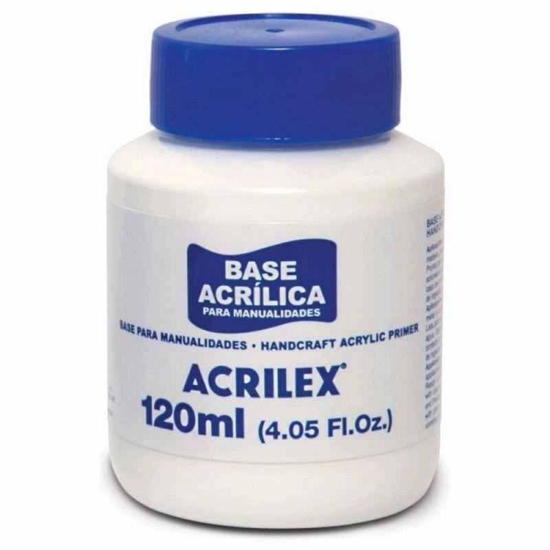 BASE ACRILICA PARA ARTESANATO ACRILEX - REF. 03412 - CAIXA COM 3 UNIDADES