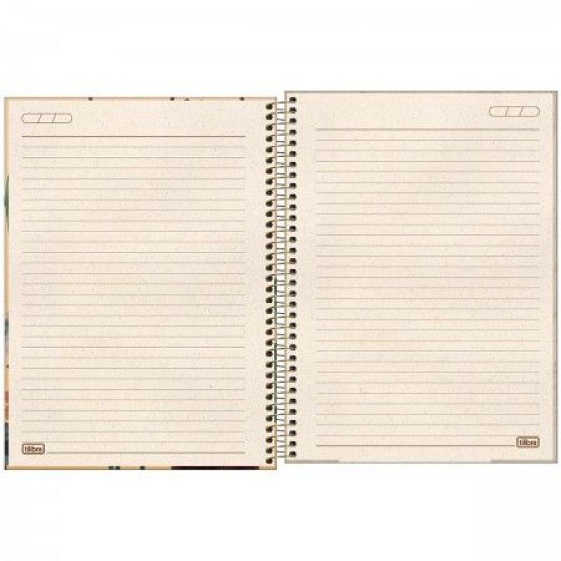 CADERNO 1 MATERIA CAPA DURA 80 FOLHAS NATURALIS TILIBRA - REF. 29145 - PACOTE COM 4 UNIDADES