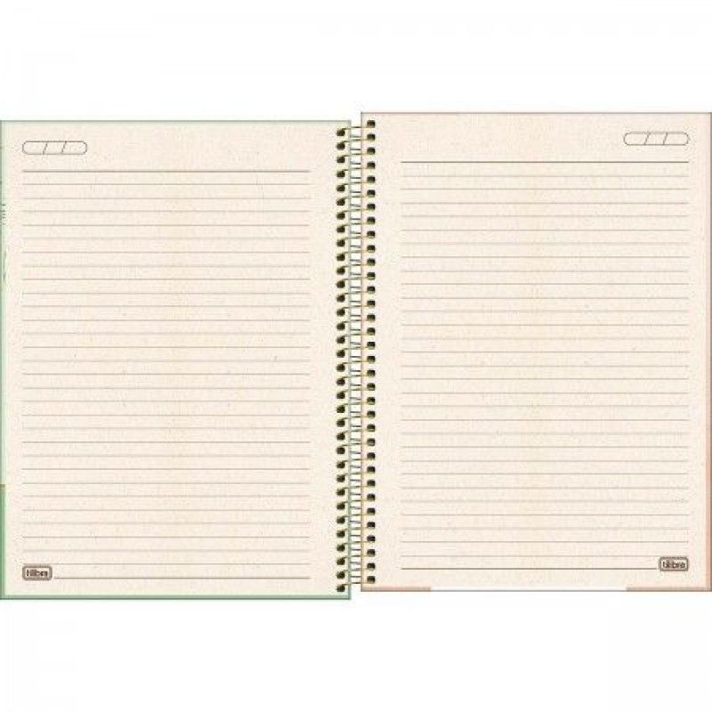 CADERNO 10 MATERIAS CAPA DURA 160 FOLHAS NATURALIS TILIBRA - REF. 29144 - PACOTE COM 4 UNIDADES