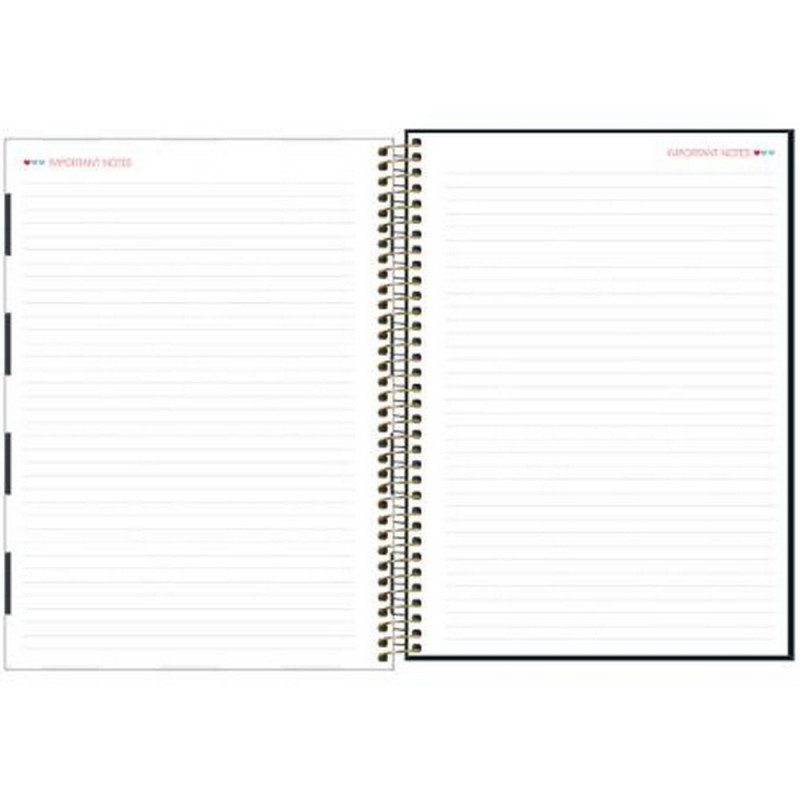 AGENDA ESPIRAL WEST VILLAGE M9 TILIBRA 2026 - REF. 302945 - PACOTE COM 4 UNIDADES SORTIDAS