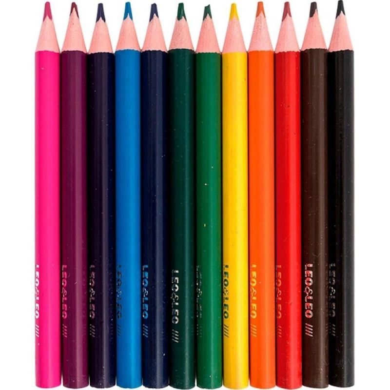 LAPIS 12 CORES JUMBO TRIANGULAR - REF. 4194 - CAIXA COM 6 UNIDADES