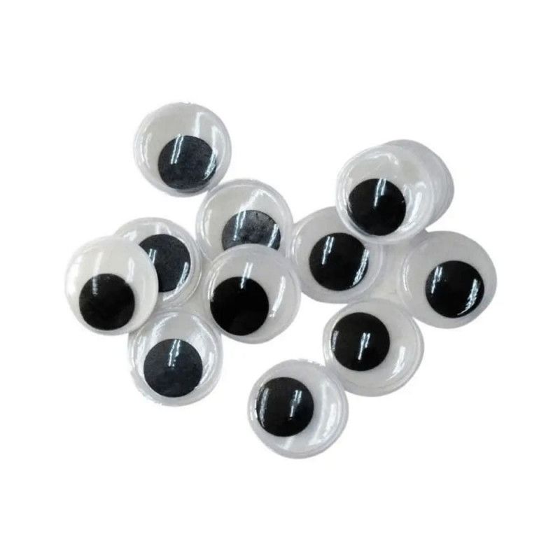 OLHINHOS 20MM ARTICULADOS KIT - REF. BE-20/603330 - PACOTE COM 50 UNIDADES