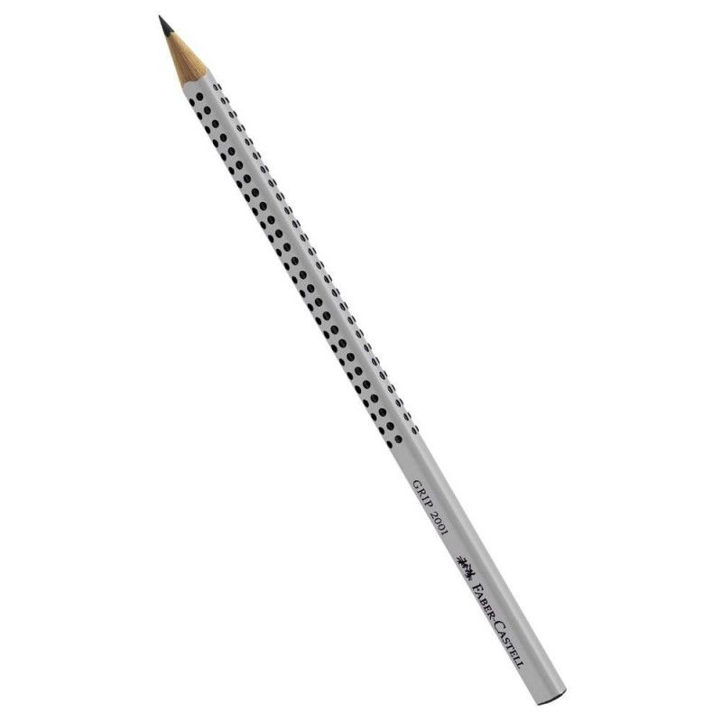 LAPIS PRETO N.2 ECO GRIP FABERCASTELL - REF. 2001BW - CAIXA COM 12 UNIDADES