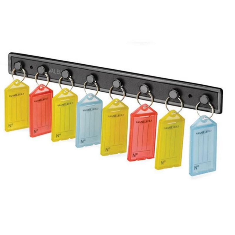 CHAVEIRO ORGANIZADOR DE CHAVE COM 8 WALEU - REF. 10180001 - 1 UNIDADE
