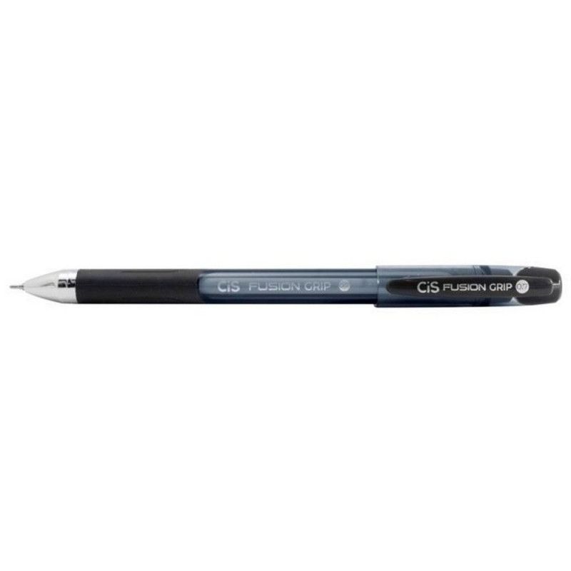 CANETA ESFEROGRAFICA 0.7 FUSION GRIP PRETO CIS - REF. 57.5900 - CAIXA COM 12 UNIDADES