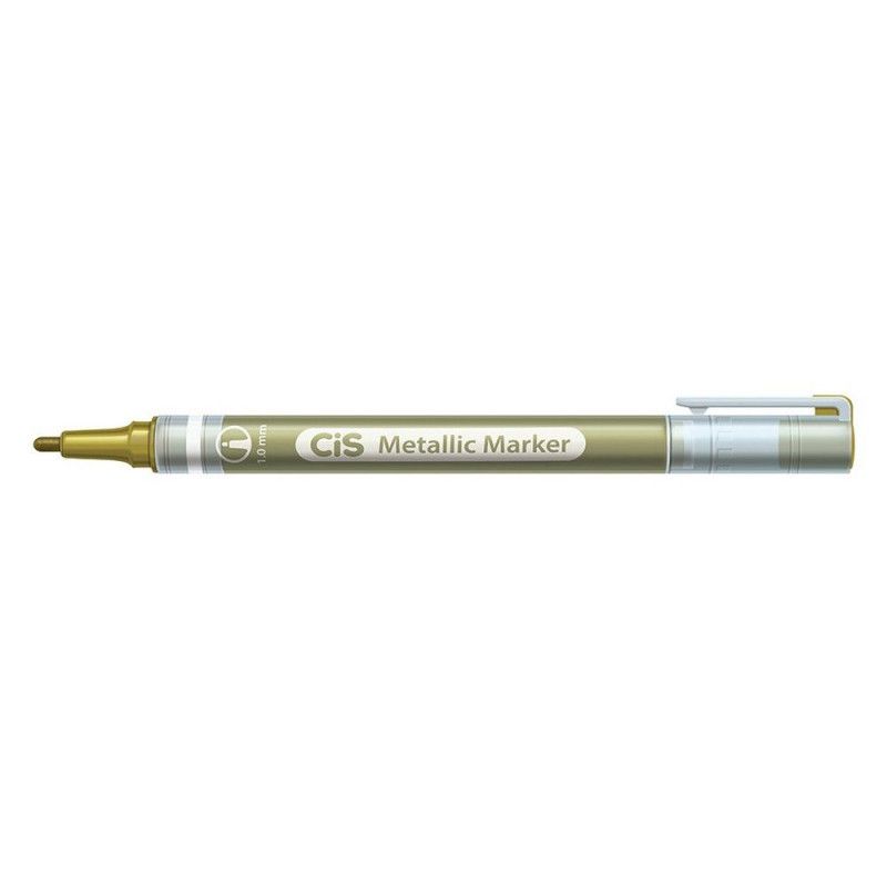 PINCEL MARCADOR METALLIC 6 CORES CIS - REF. 3206 - 1 UNIDADE
