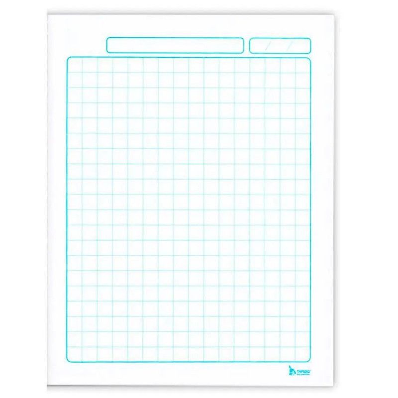 CADERNO QUADRICULADO CAPA DURA 40 FOLHAS NUMERO 1 BROCHURA 70G  - REF. 2107 - CAIXA COM 5 UNIDADES