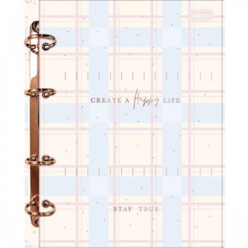 CADERNO ARGOLADO 160 FOLHAS COLEGIAL SOHO TILIBRA - REF. 31030 - 1 UNIDADE