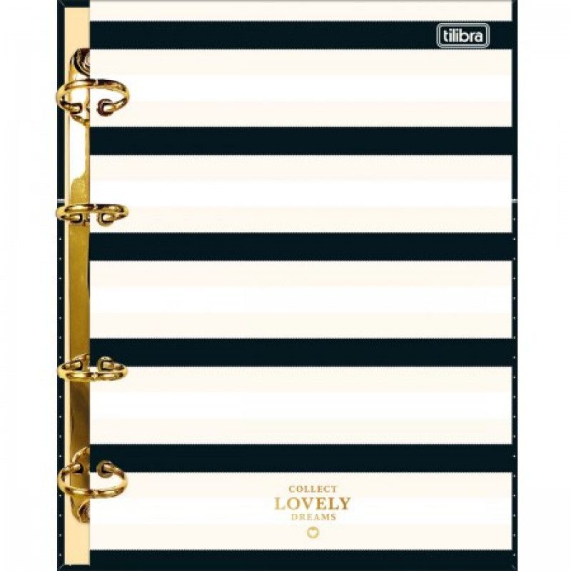 CADERNO ARGOLADO 80 FOLHAS COLEGIAL WEST VILLAGE TILIBRA - REF. 31029 - 1 UNIDADE