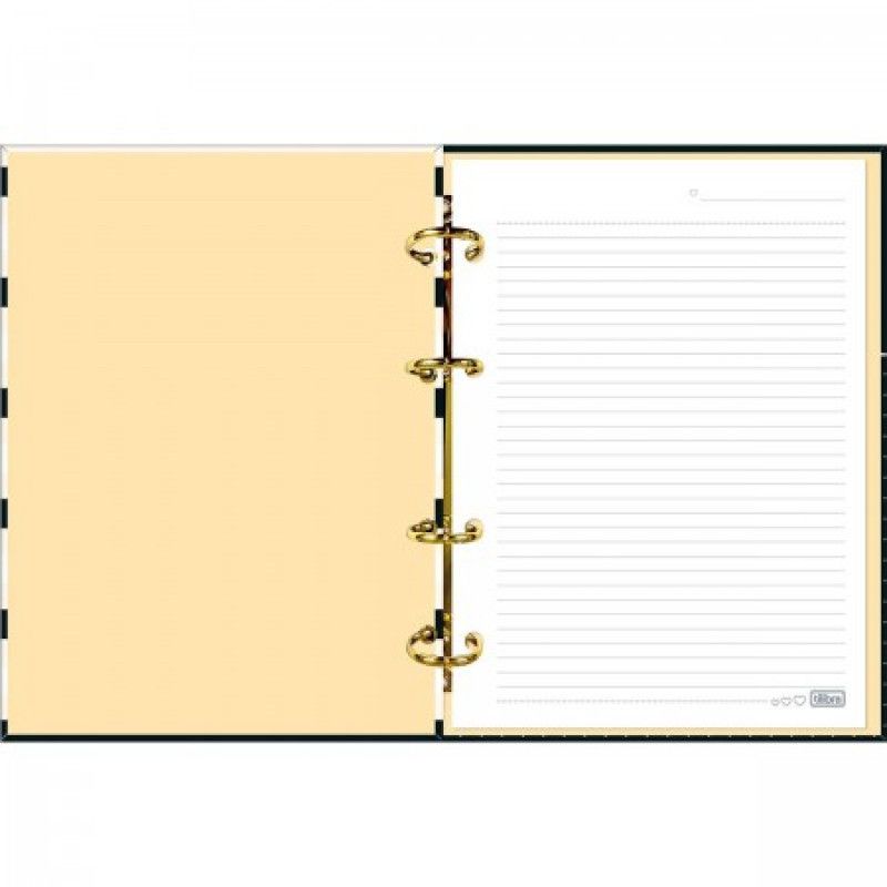 CADERNO ARGOLADO 80 FOLHAS COLEGIAL WEST VILLAGE TILIBRA - REF. 31029 - 1 UNIDADE