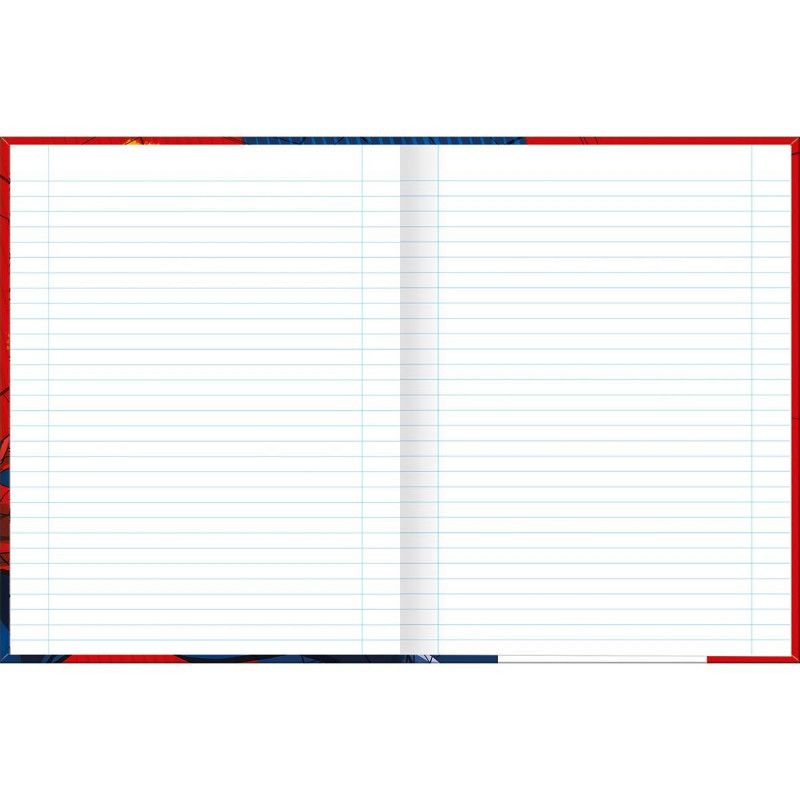 CADERNO BROCHURAO CAPA DURA 80 FOLHAS SPIDER MAN - REF. 30894 - PACOTE COM 5 UNIDADES