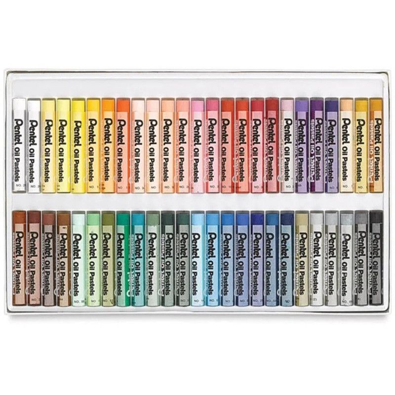 GIZ PASTEL 50 CORES PENTEL - REF. PHN-50 - 1 UNIDADE