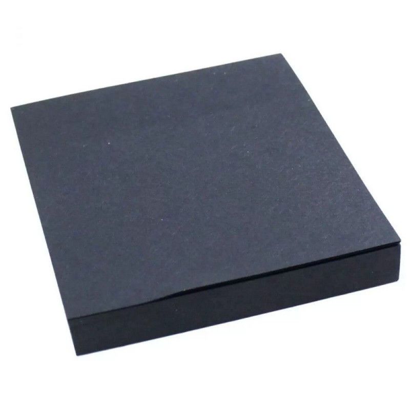 BLOCO ADESIVO ANOTACOES 76X76MM 100 FOLHAS PRETO - REF. 654 - 1 UNIDADE