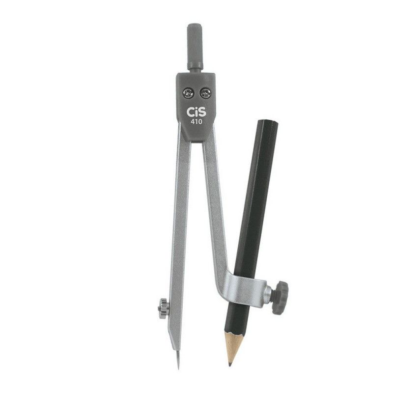 COMPASSO ESCOLAR C-410+LAPIS PRETO - REF. C-410 - 1 UNIDADE