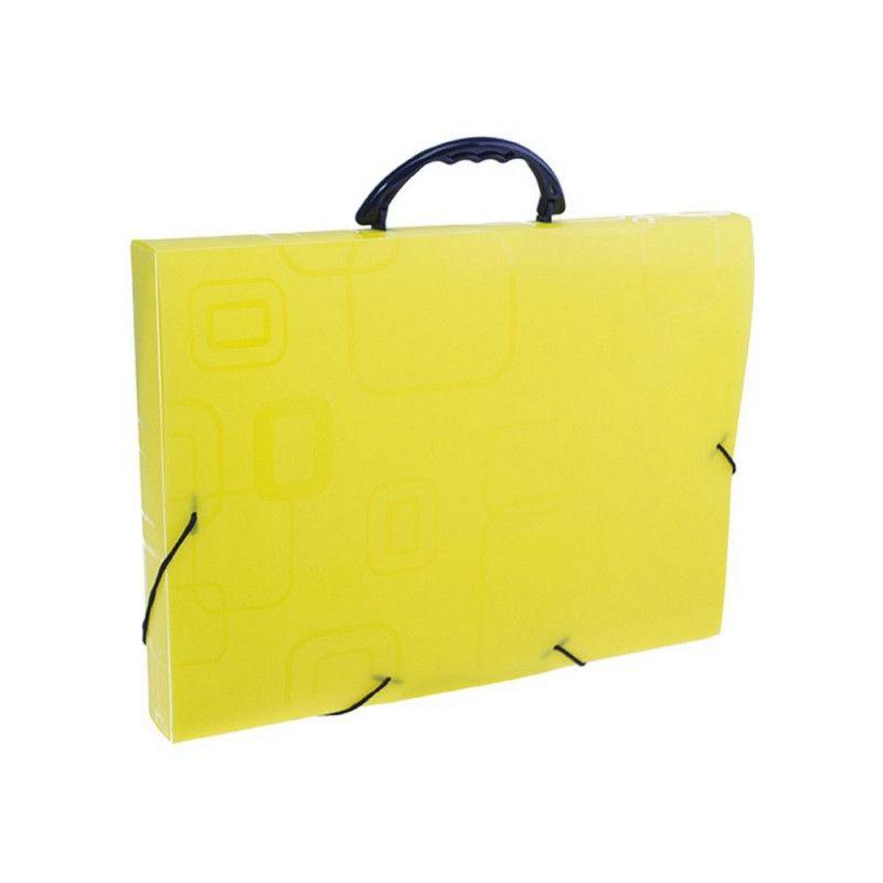 MALETA OFICIO COM ALCA AMARELO 2152.A DELLO SMILE - REF. 2152.A - 1 UNIDADE