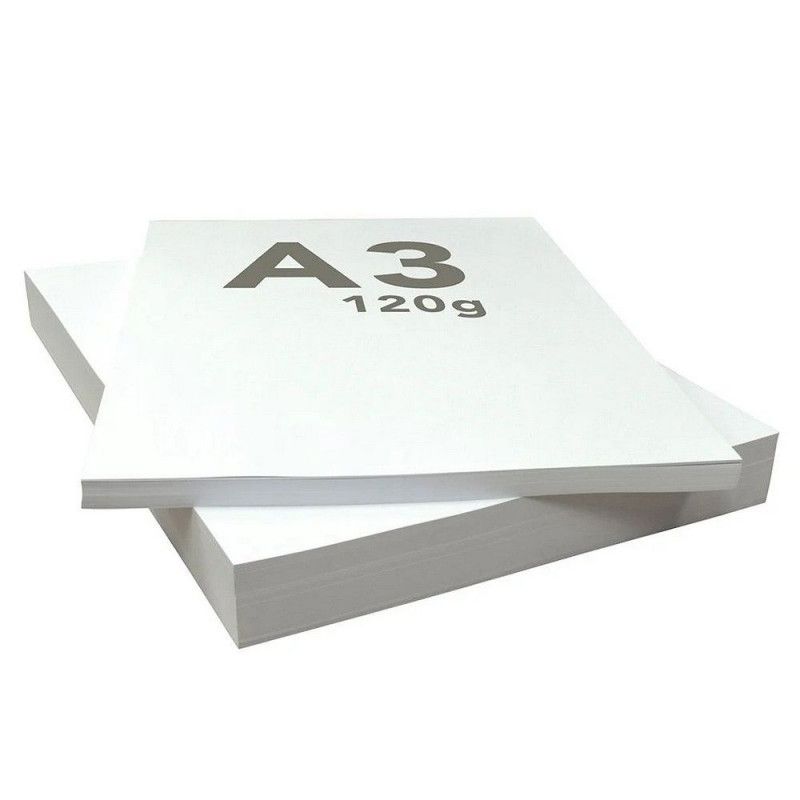 PAPEL SULFITAO A3 120G - PACOTE COM 50 UNIDADES