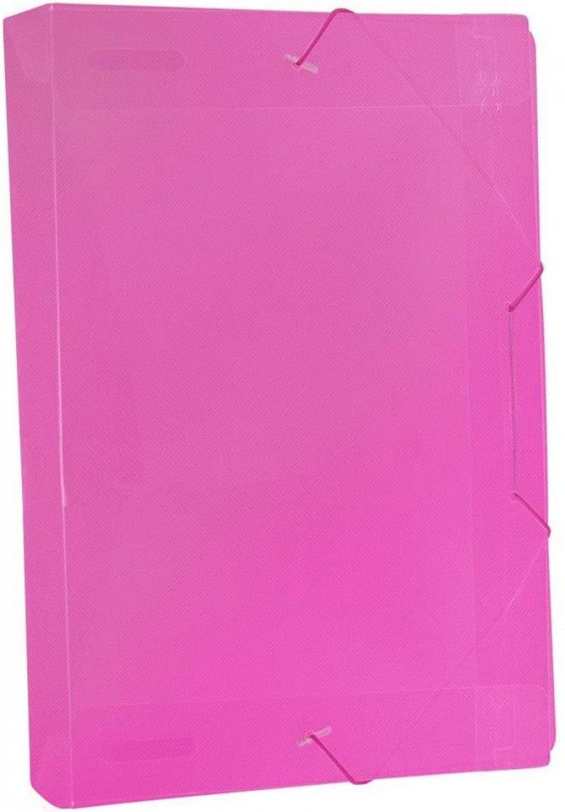 PASTA ABA ELASTICA PLASTICA 55MM SOFT ROSA DAC - REF. 505RS - CAIXA COM 10 UNIDADES