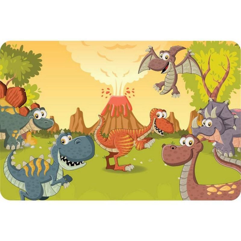 QUEBRA CABEÇA DINOSSAUROS 30 PEÇAS MADEIRA - REF 965  - 1 UNIDADE 