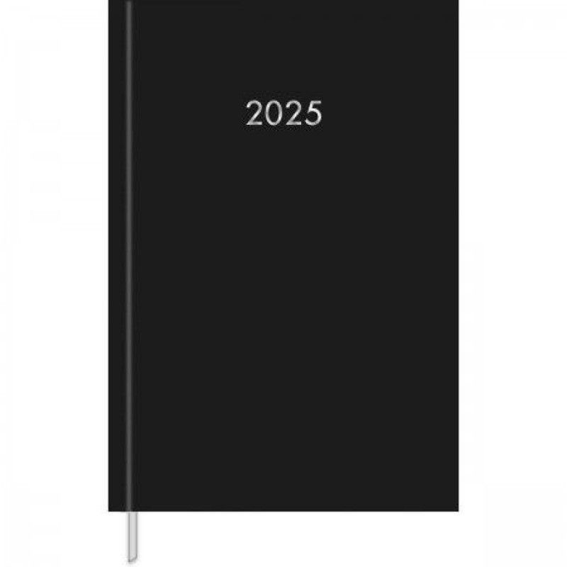 AGENDA COSTURADA NAPOLI PRETO M7 TILIBRA 2025 - REF. 312207 - PACOTE COM 4 UNIDADES