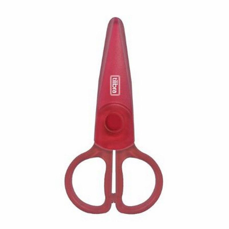 TESOURA ESCOLAR 13CM PLASTICA SEM LAMINA  - REF. T403 - CAIXA COM 24 UNIDADES