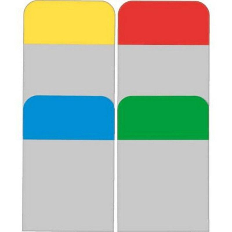 MARCADOR DE PAGINA  4 CORES TILI NOTE - REF. 30058 - 1 UNIDADE
