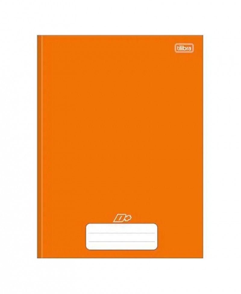 CADERNO BROCHURAO CAPA DURA 96 FOLHAS MAIS LARANJA TILIBRA - REF. 31733 - CAIXA COM 5 UNIDADES