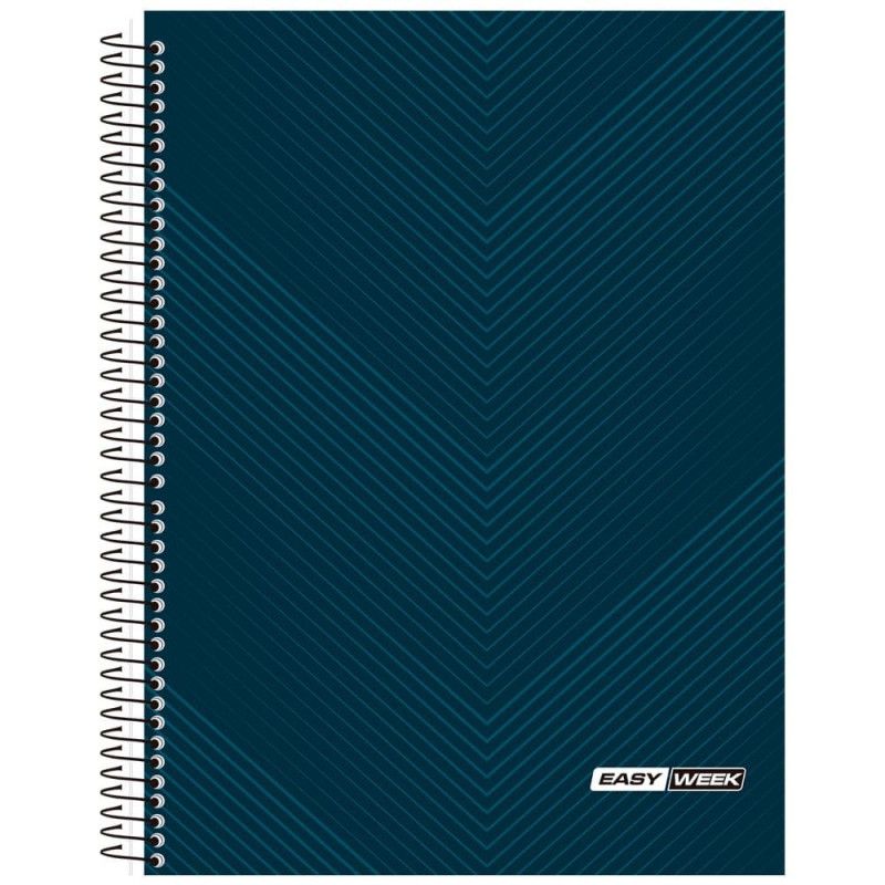 AGENDA ESPIRAL EASY WEEK 2026 SAO DOMINGOS ANIMATIVA - REF. 130004 - PACOTE COM 2 UNIDADES