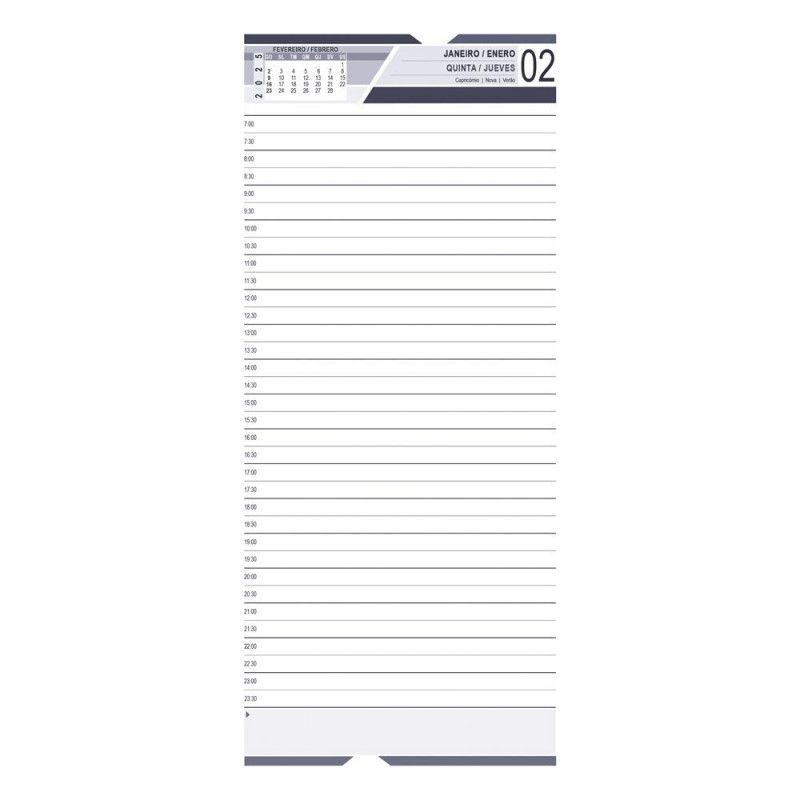 AGENDA COSTURADA PROFISSIONAL COMERCIAL SAO DOMINGOS - REF. 120007 - 1 UNIDADE